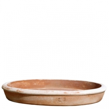 Schlichter Terracotta Rosentopf - Vaso alto